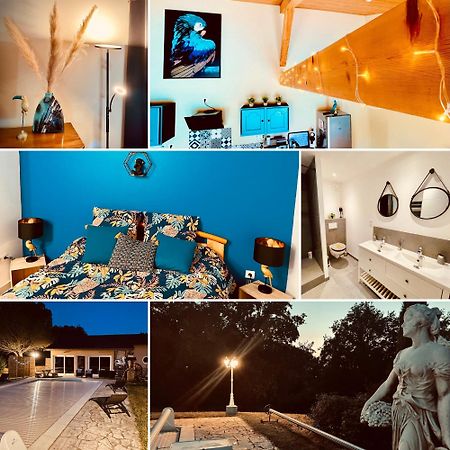 La Villa Perroquet Poncins Extérieur photo