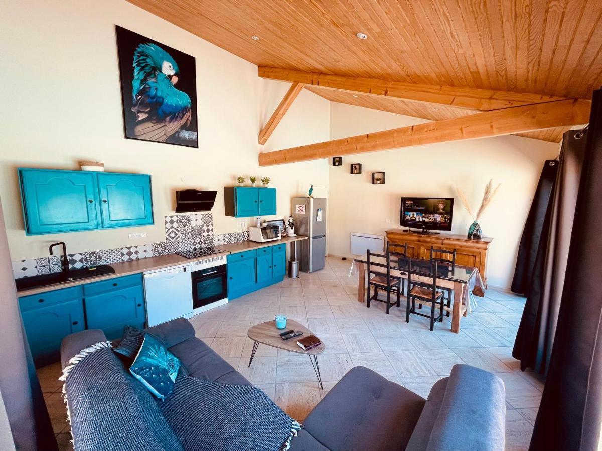 La Villa Perroquet Poncins Extérieur photo