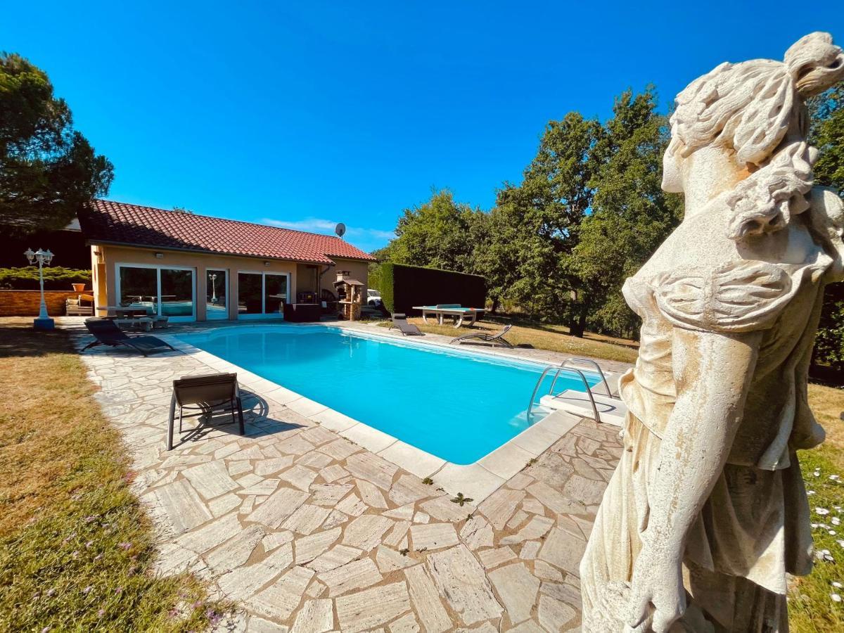 La Villa Perroquet Poncins Extérieur photo