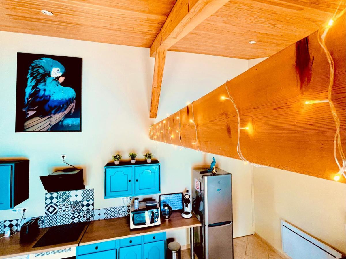 La Villa Perroquet Poncins Extérieur photo